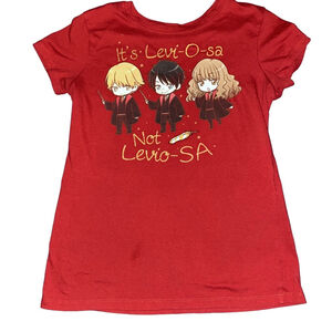 Girls Harry Potter Wizarding World Red T-shirt XL (14/16)